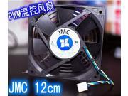 JMC 12025 1225 12HS square Cooling fan with 12V 0.55A 4 Wires