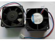 ebmPAPST 6025 614 square Cooling fan with 24V 2.5W 2 wires