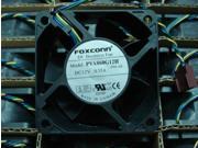 FOXCONN 6025 PVA060G12H Square cooling fan with 12V 0.35A 4 Wires
