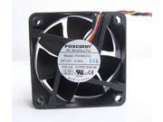 Foxconn 6025 PVA060G12L Square cooling fan with 12V 0.2A 4 Wires PWM
