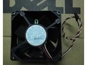 DATECH JMC 9232 12HBTL 2 9M060 square cooling fan with 12V 0.85A 3 Wires