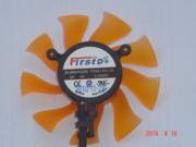 Framless Cooling fan of FirstD FD8015U12D with 12V 0.5A 4 Wires