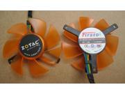 Frameless Cooling fan of FirstD 5010 FD5010U12S with 12V 0.22A 4 Wires