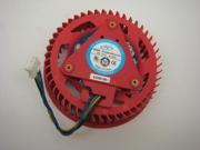 2 Pcs Circular cooling fan of NTK D7525B12HP 0 C01 with 12V 0.94A 4 Wires