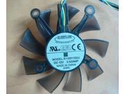 2 Pcs Cooling Fan of EVERFLOW 8015 R128015SU with 12V 0.5A 4 Wires 4 Hole