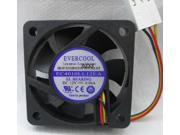 Square Cooling fan of EVERCOOL 4010 EC4010LL12EA with 12V 0.04A 3 Wires
