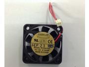 Square Cooling fan of EVERFLOW 4010 R124010DL with 12V 0.1A 2 Wires