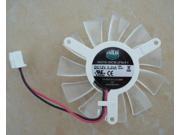 Frameless Cooling Fan of Cooler Master A6010 33CB 2FN F1 with 12V 0.2A 2 Wires