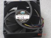 Square Cooling Fan of Cooler Master A8025 25RB 4IP F1 with 12V 0.24A 4 Wires