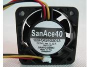 Square Cooling Fan of SANYO 4020 109P0424G3013 with 24V 0.22A 3 Wires