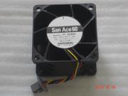 Square Cooling Fan of SANYO 6038 XF 42494 with 12V 1.5A 4 Wires