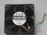 Square Cooling fan of SANYO 12038 109R1248H1011 with 48V 0.15A 3 Wires