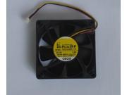 Square Cooling fan of Servo 8025 PUDC12Z4RSX 110 with 12V 2.4W 3Wire
