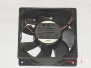 Square Cooling Fan of Servo 12038 CNDC48Z7 with 48V 0.21A 10W 2 Wires