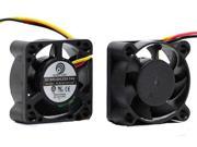 5 Pcs Square Cooling fan of Power Logic PLA03010S12M with 12V 0.07A 3 Wires