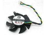Frameless Cooling Fan of Power Logic PLD05010B12L with 12V 0.1A 4Wire