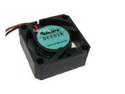 Square Cooler of NIDEC 2510 DF251R 12LLA 01 with 12V 2 Wires