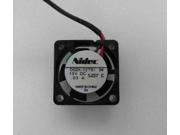 Square Cooler of NIDEC 2510 D02X 12TS1 with 12V 0.04A 2 Wires