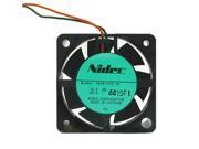 Square Cooler of NIDEC 4015 D04R 12TL with 12V 0.05A 2 Wires