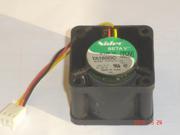Square Cooler of NIDEC 4028 C34957 58 with 12V 0.29A 3 Wires