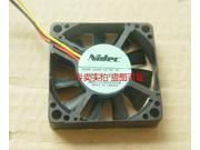 Square Cooler of NIDEC 5010 D05X 12TSP with 12V 0.12A 3 Wires