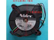 Blower Cooling Fan of NIDEC 6025 D06F 12BS3 with 12V 0.29A 3Wire