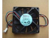 Square Cooling fan of NIDEC 7015 D07R 12T2L with 12V 0.08A 3 Wires