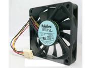 10 Pcs lot Square Cooling fan of NIDEC 7015 D07R 12T3U with 12V 0.29A 4 Wires