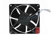 Square Cooling Fan of NIDEC 8025 D08K 12PU 03A AX with 12V 0.19A 3 Wires