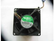 Square Cooler of NIDEC 8038 M35133 58PW1 with 24V 0.44A 3 Wires