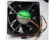 Square Cooling Fan of NIDEC 9238 TA350DC M35105 58 with 12V 1.8A 3 Wires