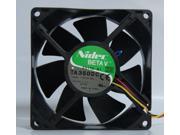 Square Cooling Fan of NIDEC 9238 TA350DC M35105 57 with 12V 1.8A 3 Wires