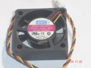 Square Cooling Fan of AVC 3010 C3010S12H with 12V 0.1A 3 Wires