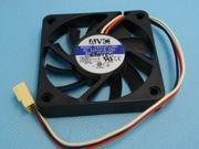 Square Cooler of AVC 6010 F6010T12MS with 12V 0.15A 3 Wires