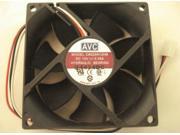 Suqare Cooler of AVC 8025 C8025R12HB with 12V 0.25A 3 Wires