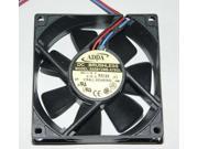 Square Cooler of ADDA 8025 AD0812MB A76GL with 12V 0.15A 3 Wires