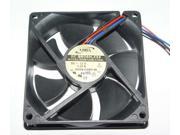 Square Cooler of ADDA 9025 AD0912HB A76GL with 12V 0.25A 3 Wires