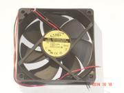 Square Cooler of ADDA 12025 AG12024XB257100 with 24V 0.46A 2 Wires