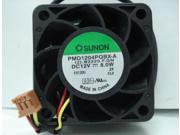 Square Cooler of SUNON 4028 PMD1204PQBX A with 12V 8.0W 3 Wires