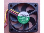 Square Cooler of SUNON 5010 KD1205PFB1 with 12V 1.6W 3 Wires