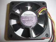Square Cooler of SUNON 6015 KD1206PHB2 with 12V 1.9W 3 Wires