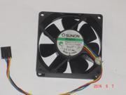 Square Cooler of SUNON 8020 MF80201VX Q010 S99 with 12V 3.84W 4 Wires