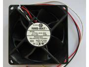 DC Square Cooler of NMB 8025 3110GL B4W B89 with 12V 0.46A 3 Wires