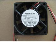 DC Square Cooler of NMB 6015 2406KL 05W B59 with 24V 0.13A 3 Wires