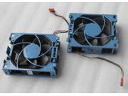 DC Square Cooler of Delta 9225 AFB0912DH with 12V 2.5A 4 Wires 5Pin with a blue frame