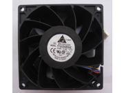 DC Square Cooler of Delta 9038 FFB0948SHE with 48V 0.3A 4 Wires