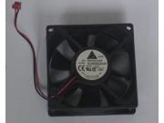 DC Square Cooler of Delta 8025 AUB0824VH with 24V 0.21A 2 Wires