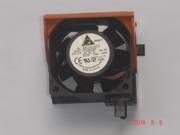 DC Square Cooler of Delta 6038 PFC0612DE 12V 1.68A 4 Wires an orange bracket