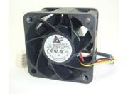 DC square Cooler of Delta 4028 FFB0412SHN with 12V 0.6A 4 Wires