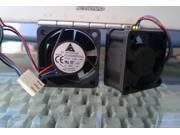 DC square Cooler of Delta 4020 EFB0405VHD R00 with 5V 0.5A 3 Wires